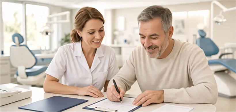 Врач помогает оформить налоговый вычет пациенту