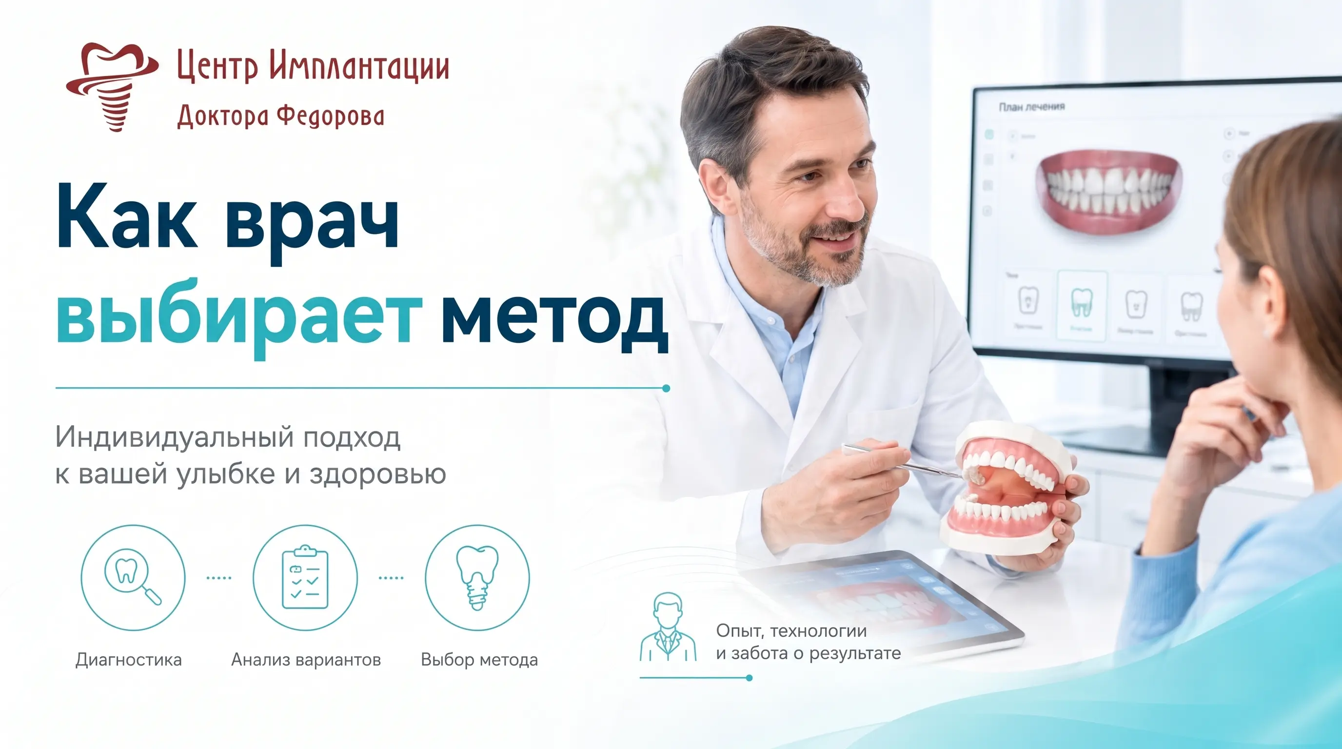 Инфографика: как врач выбирает метод